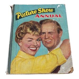 Vintage Picture Show Annual‎ Hardcover Movie Stars Photo Book 1950s